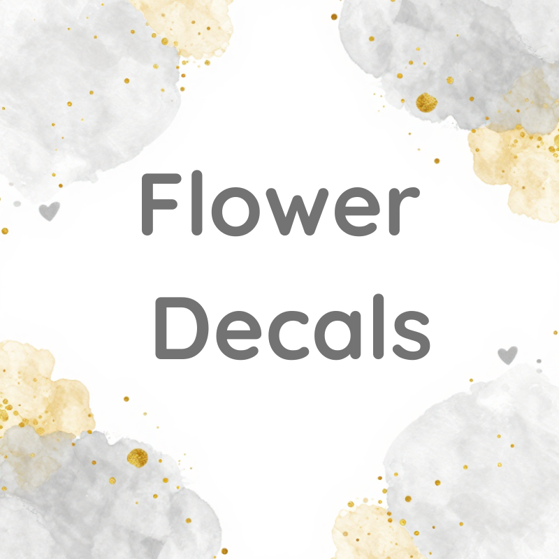 Flower Decals