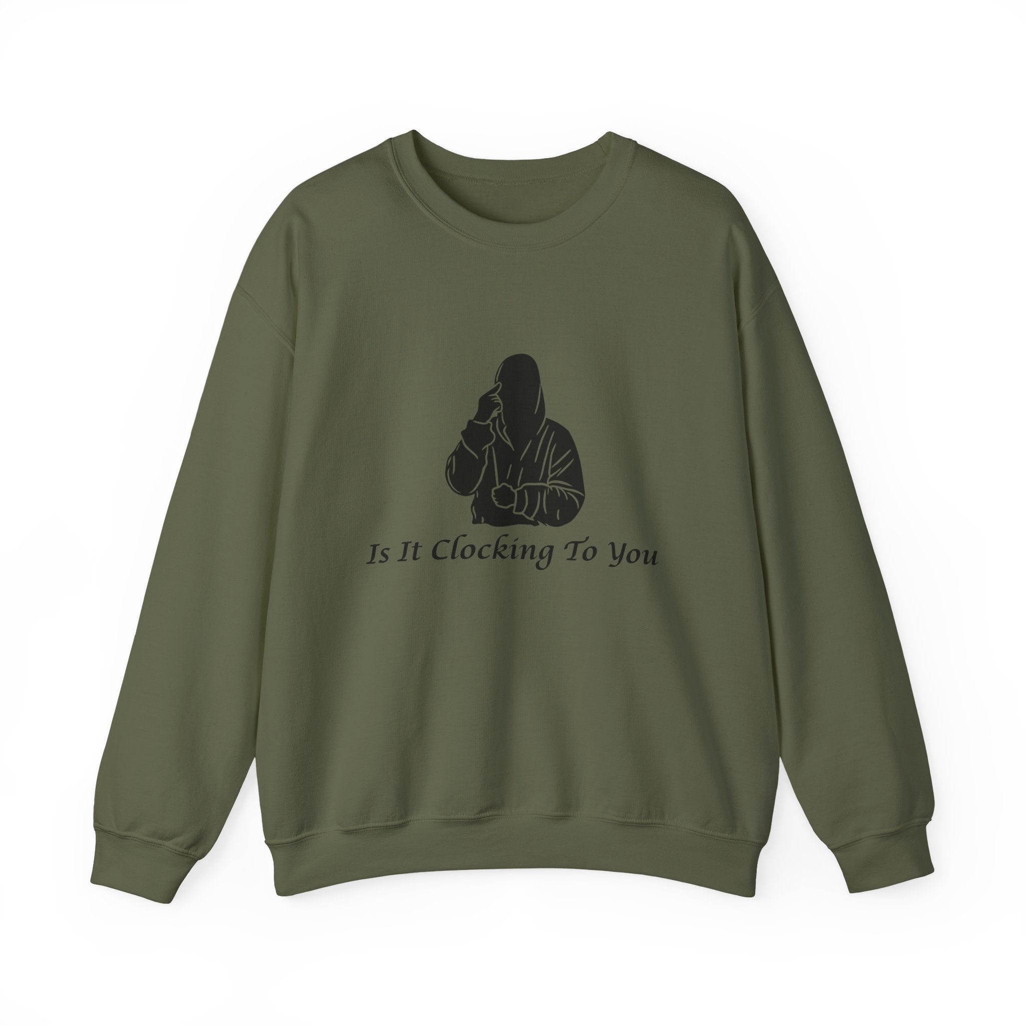 Is It Clocking Crewneck