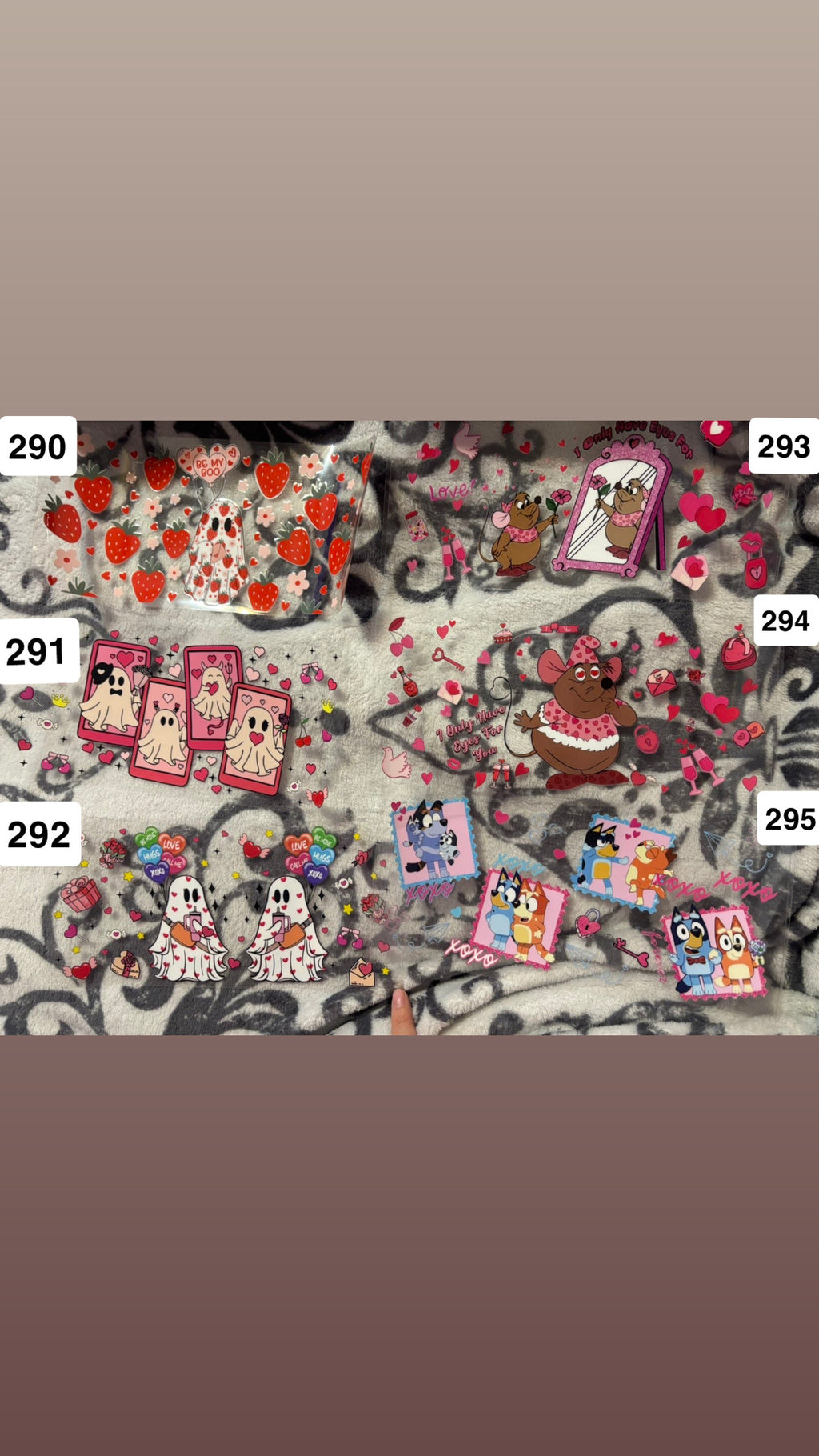 Valentine Decals