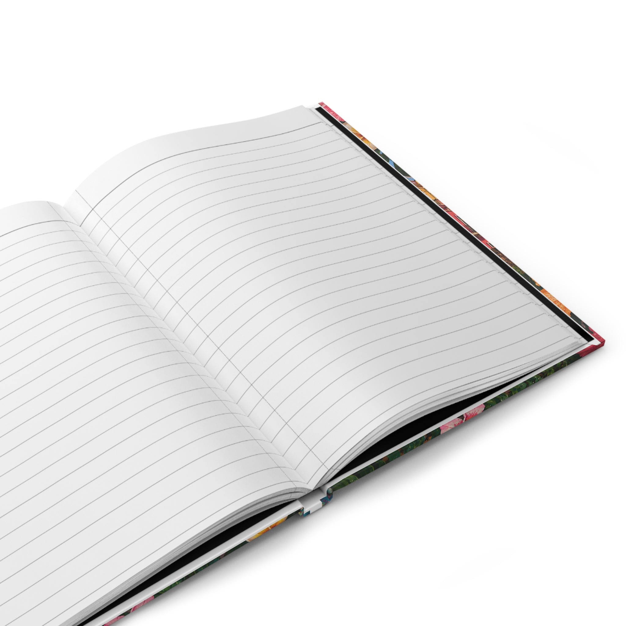 Every Sunrise Brings a New Page Hardcover Journal — Tropical Puerto Rico Motivational Notebook