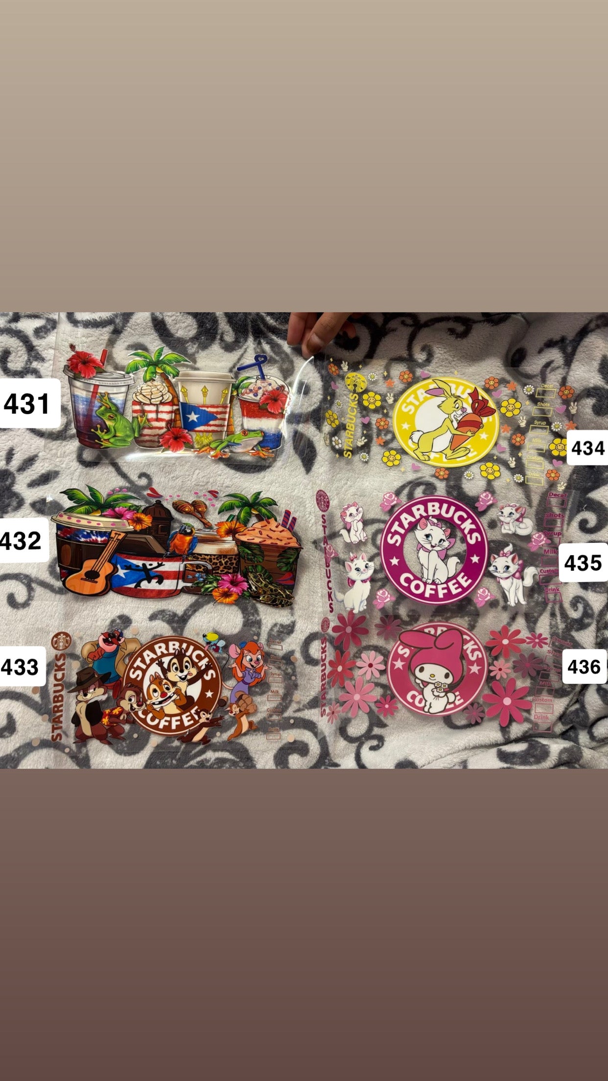 Drinks Decals