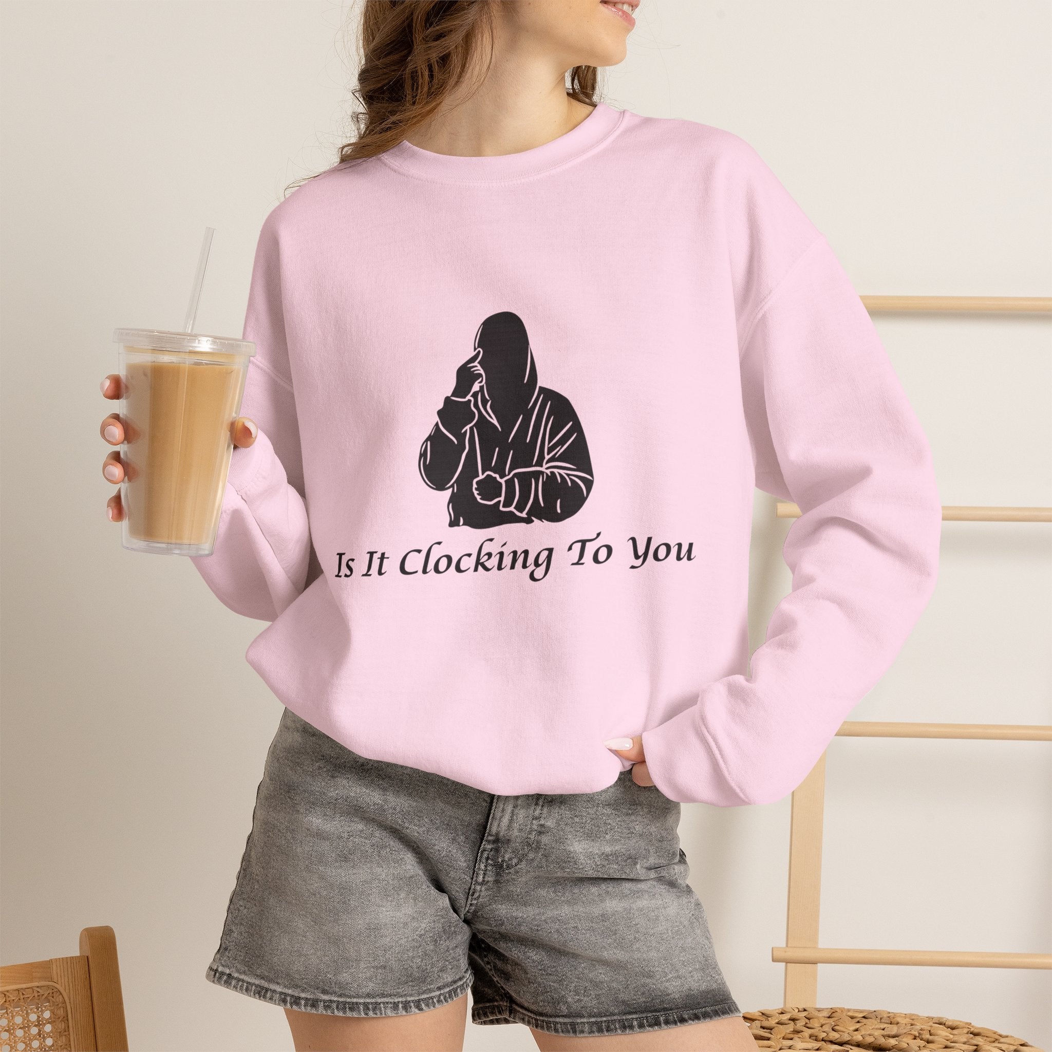 Is It Clocking Crewneck