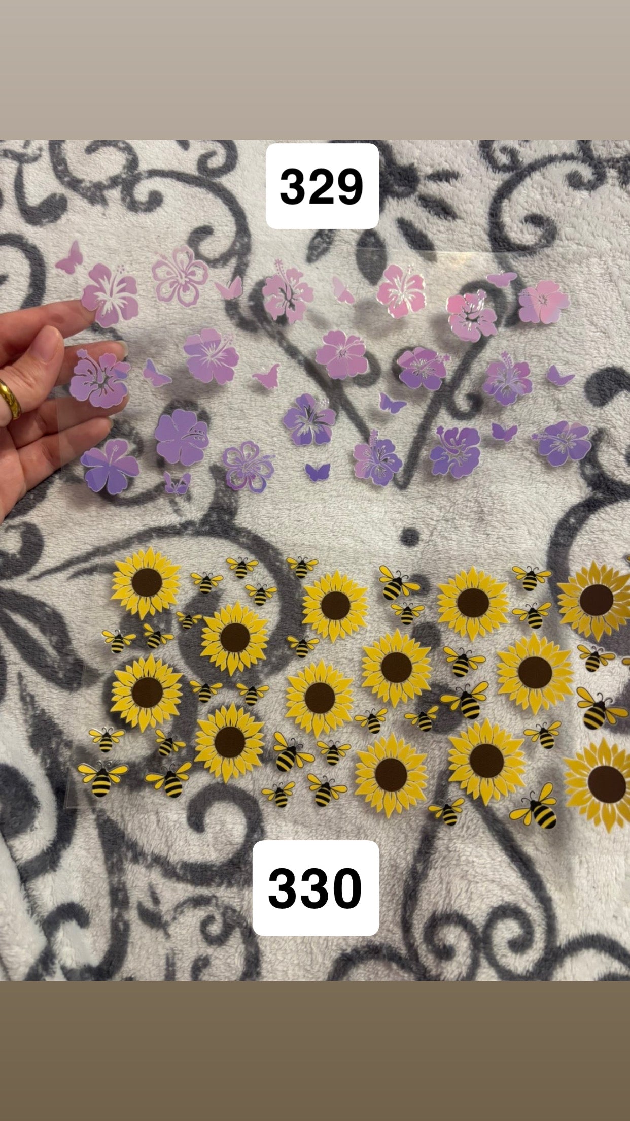 Flower Decals