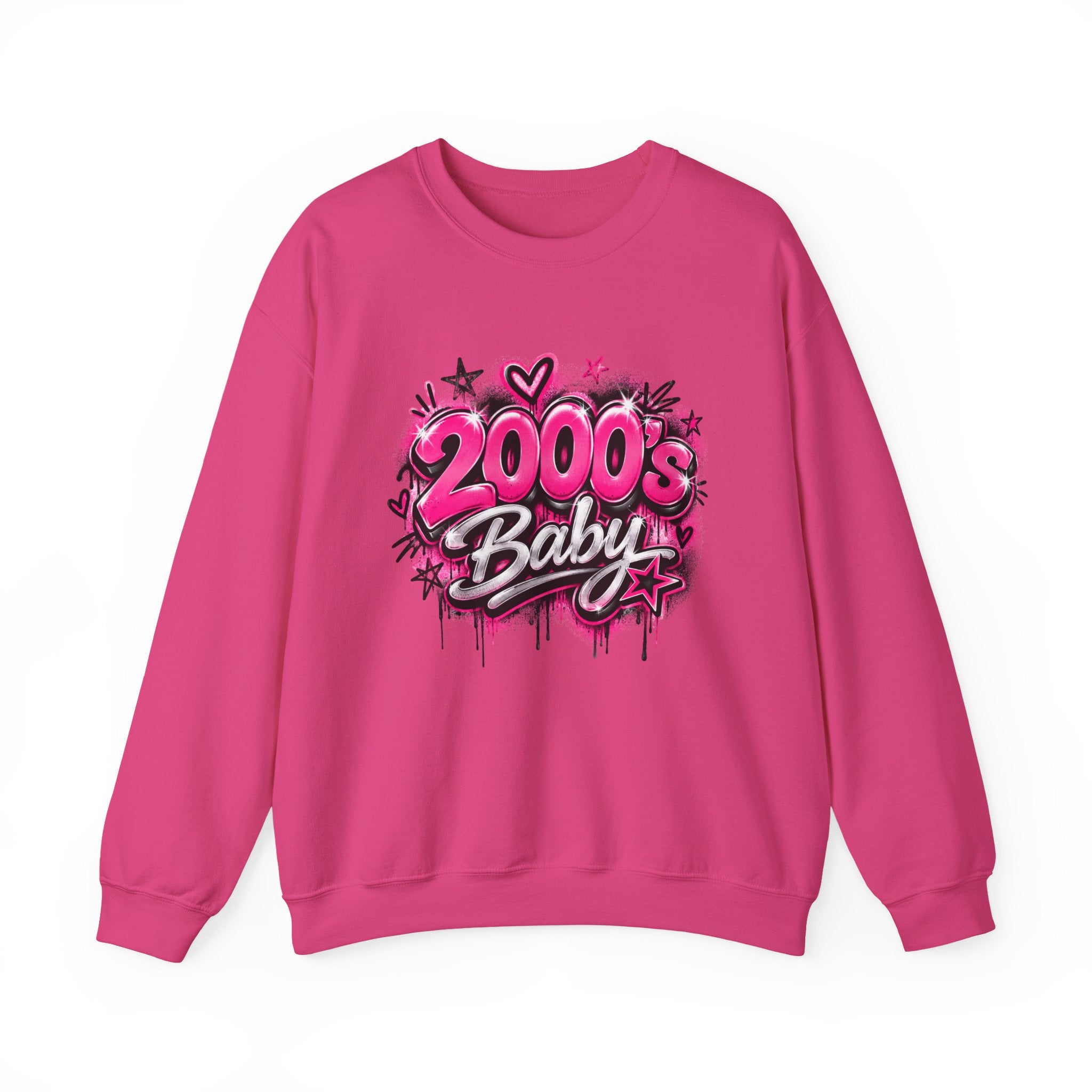 2000s Baby Graffiti Nostalgia Crewneck Sweatshirt
