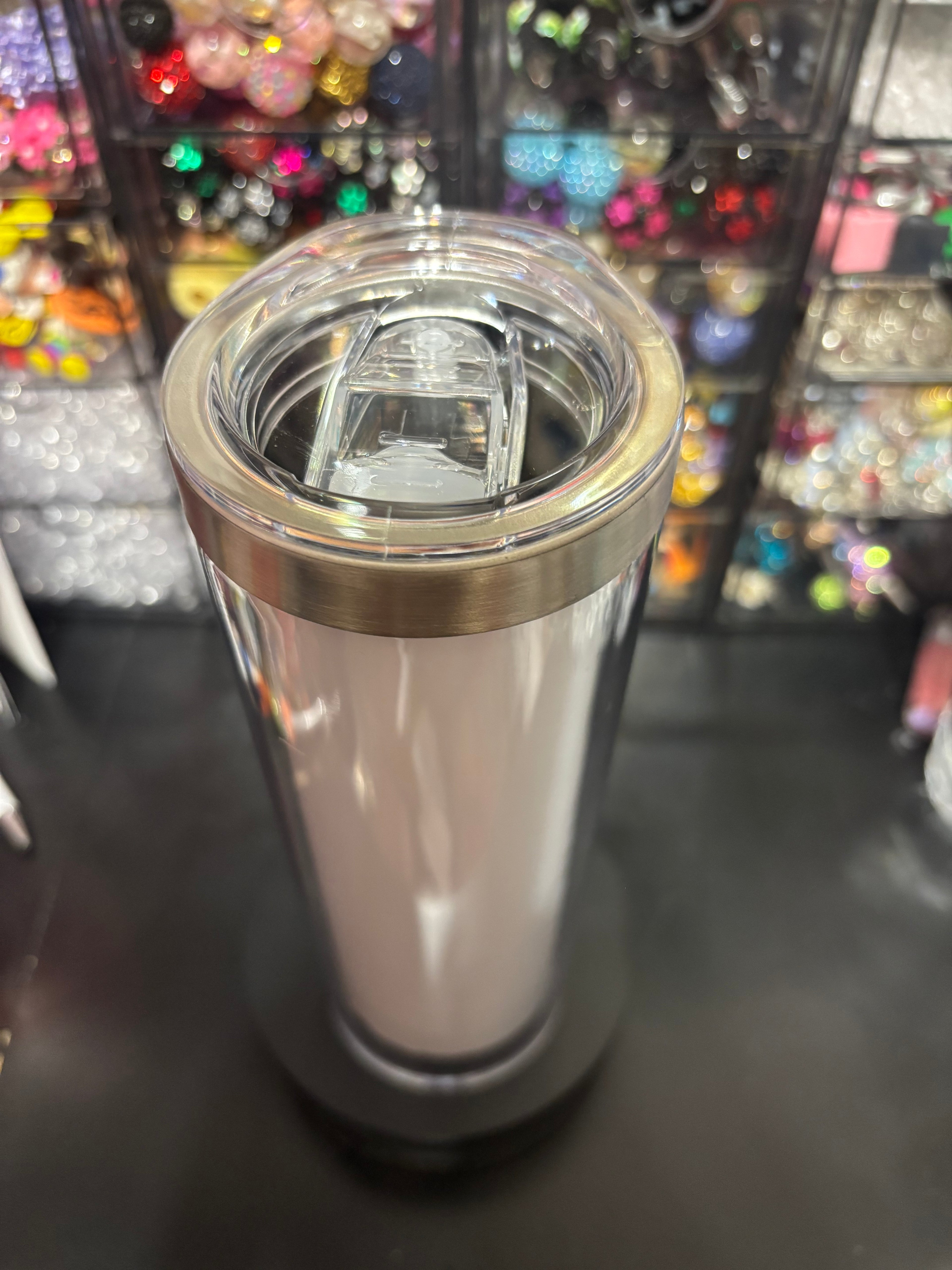 20oz Stainless Steel Snow Globe Cup