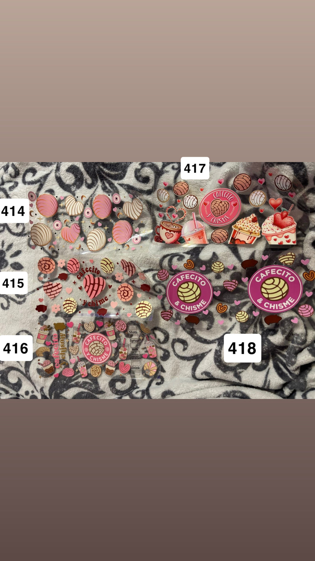 Drinks Decals