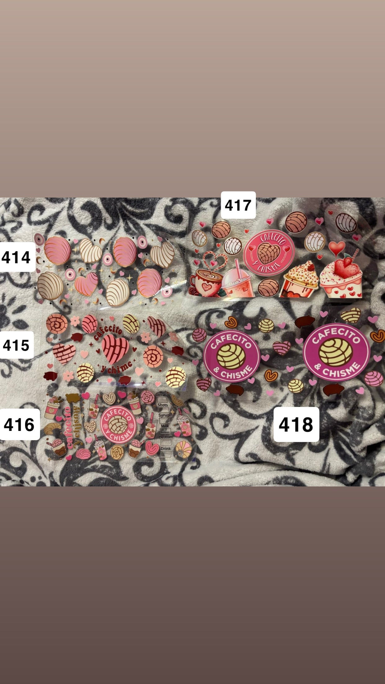 Drinks Decals