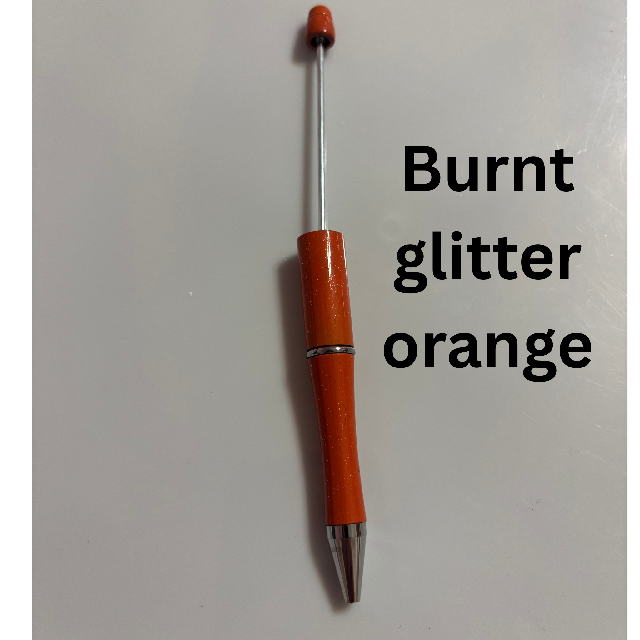 Orange Beadable Pens