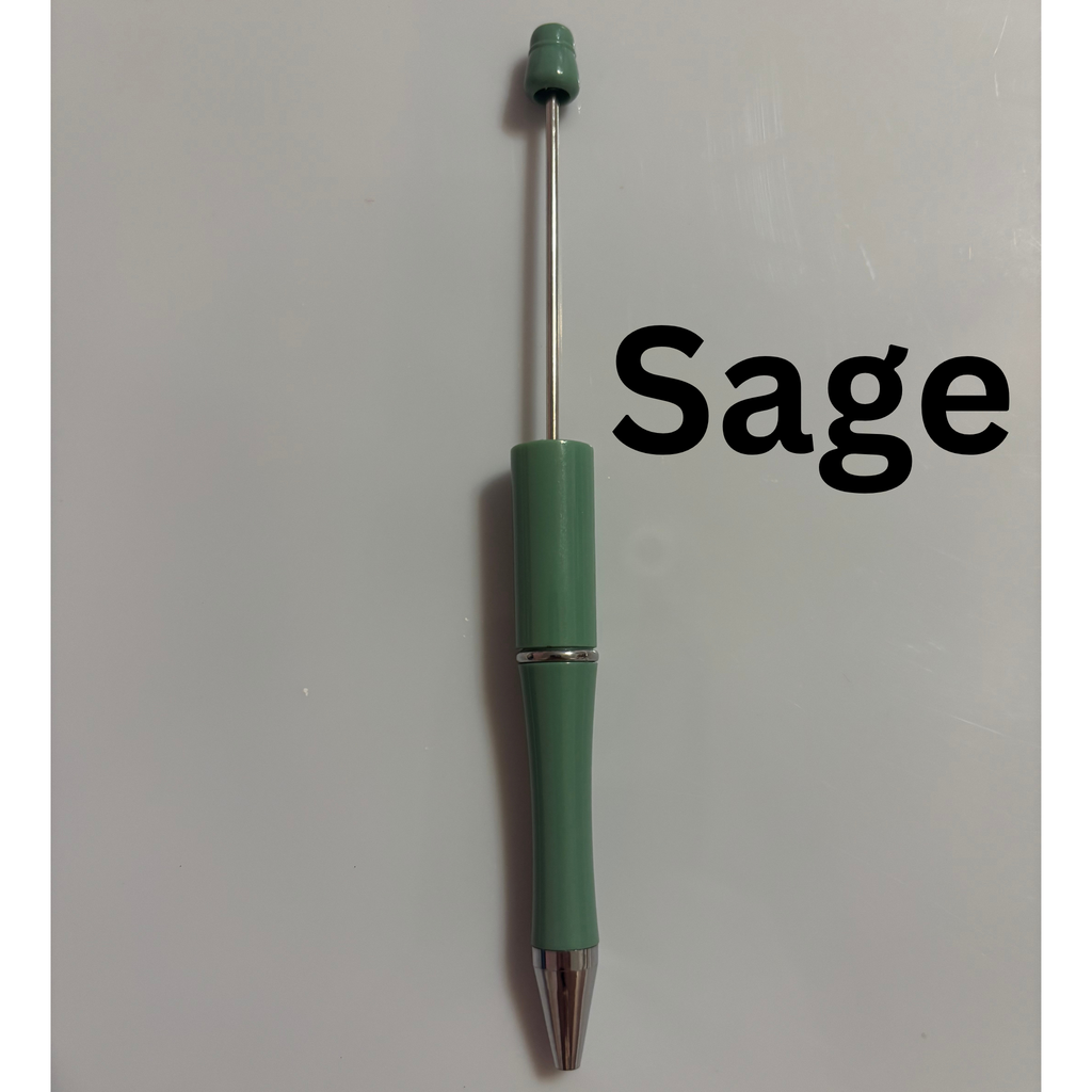 Green Beadable Pens