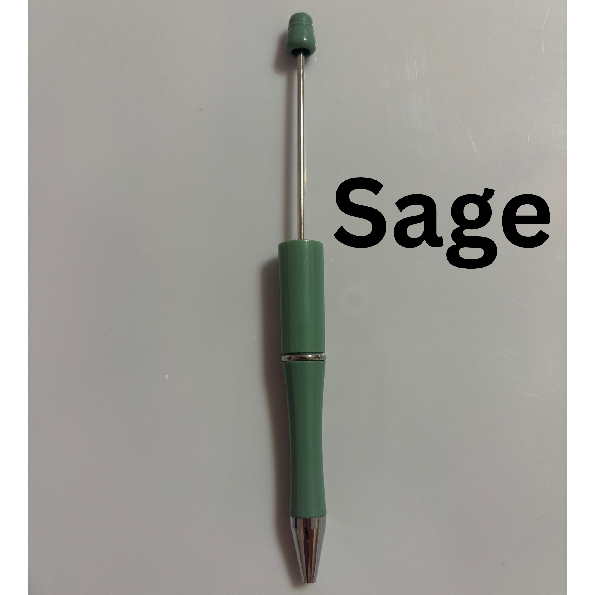 Green Beadable Pens