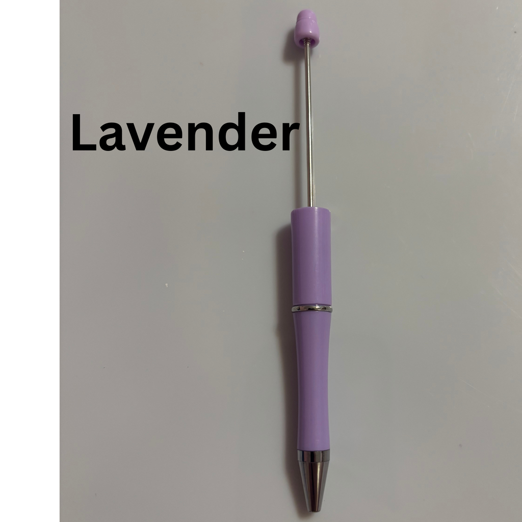 Purple Beadable Pens