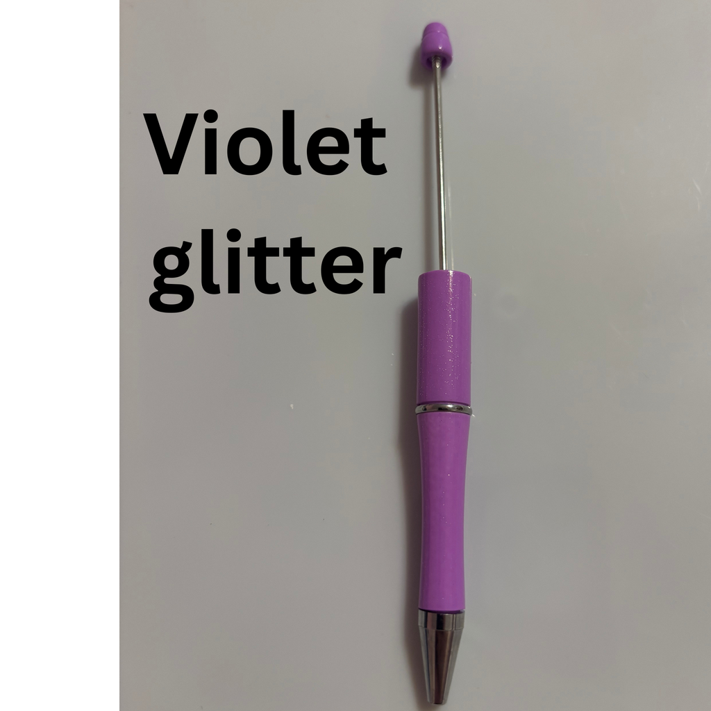 Purple Beadable Pens
