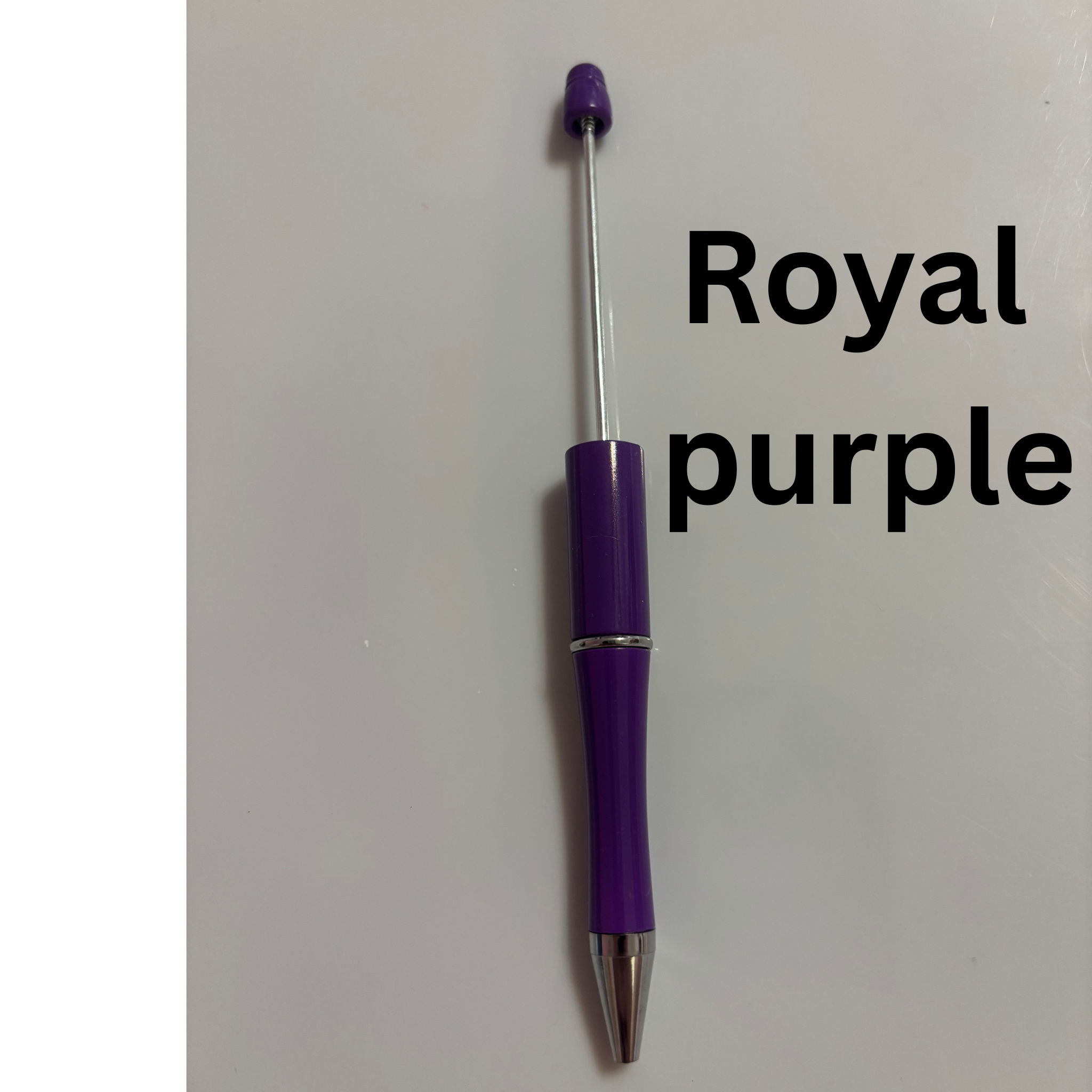 Purple Beadable Pens