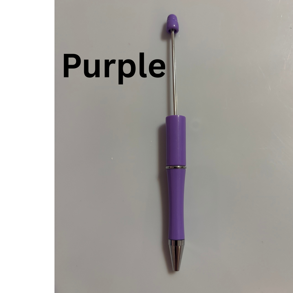 Purple Beadable Pens