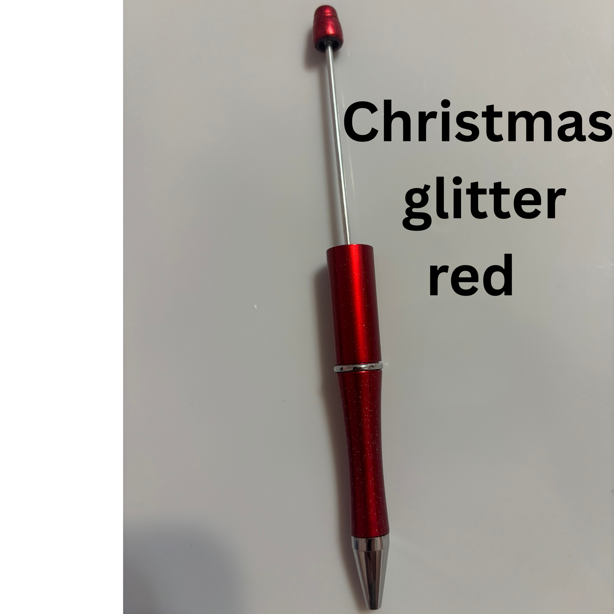 Red Beadable Pens