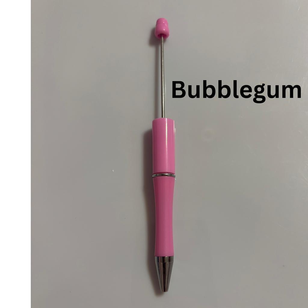 Pink Beadable Pens