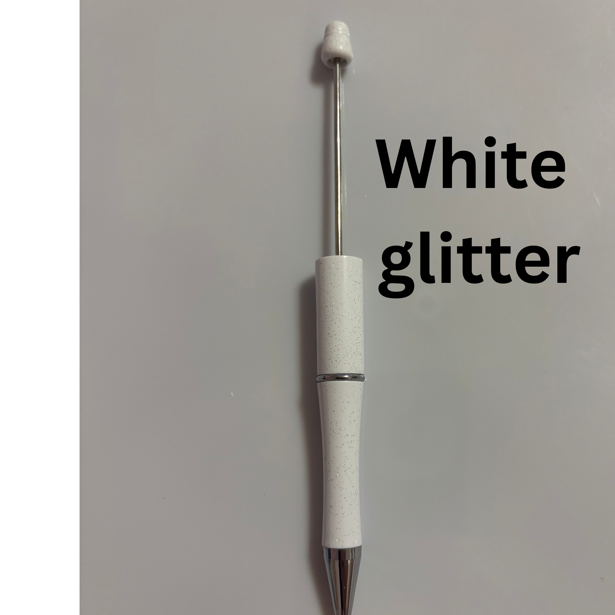 White Beadable Pens