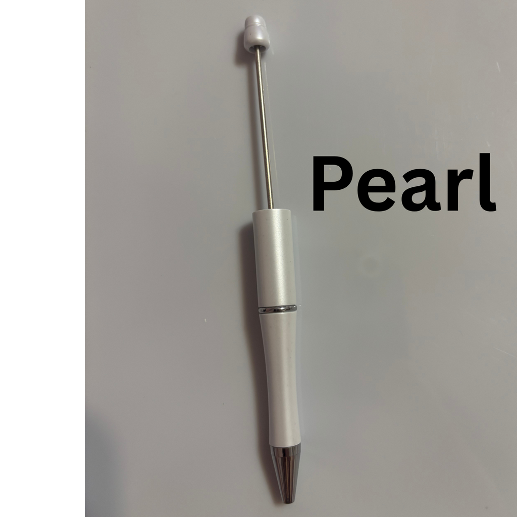White Beadable Pens