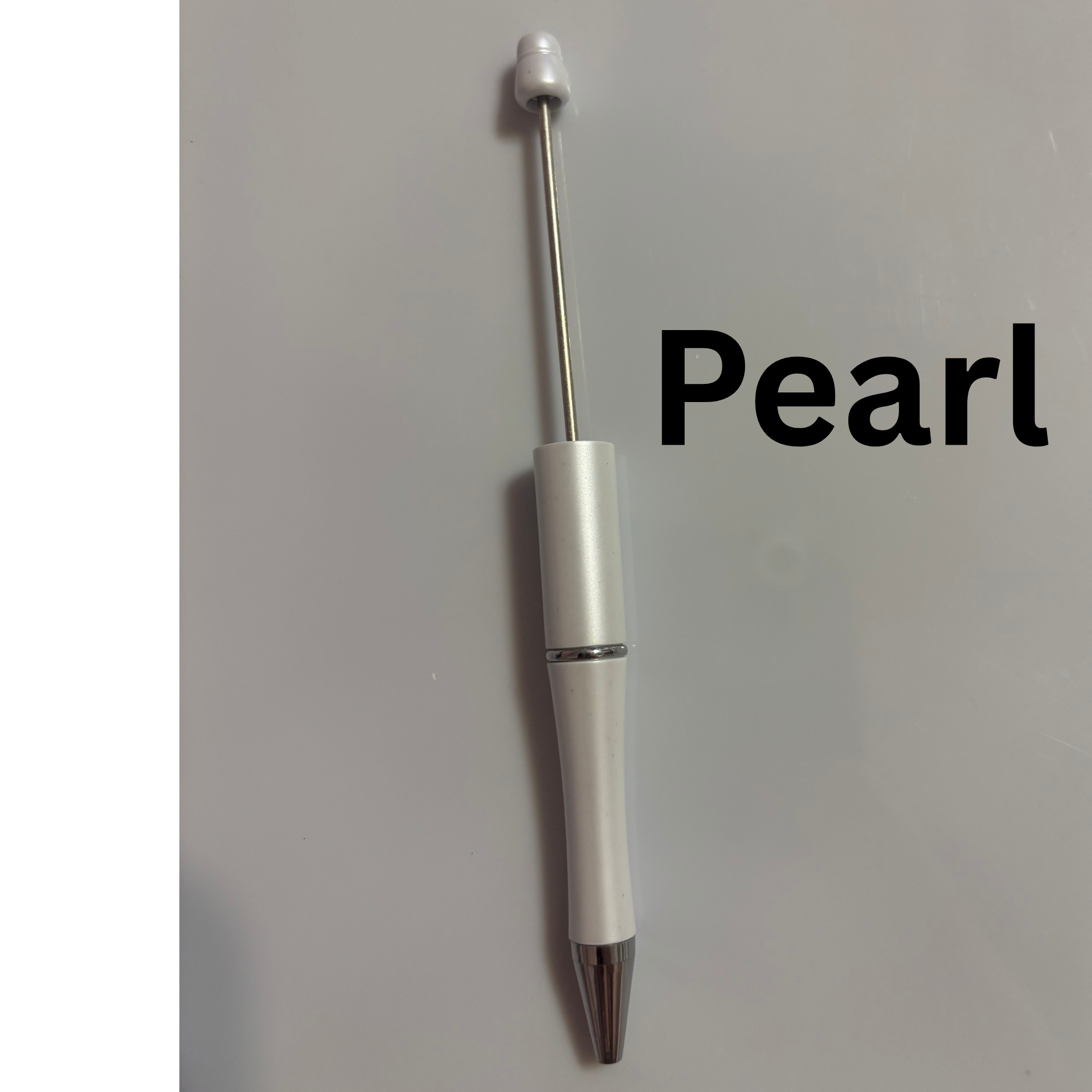 White Beadable Pens