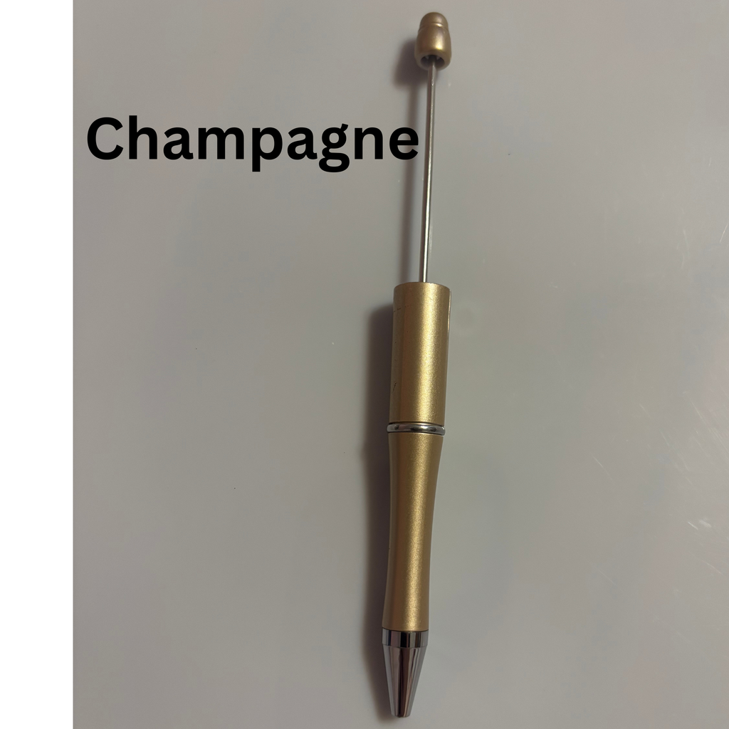 Gold, Silver Beadable Pens