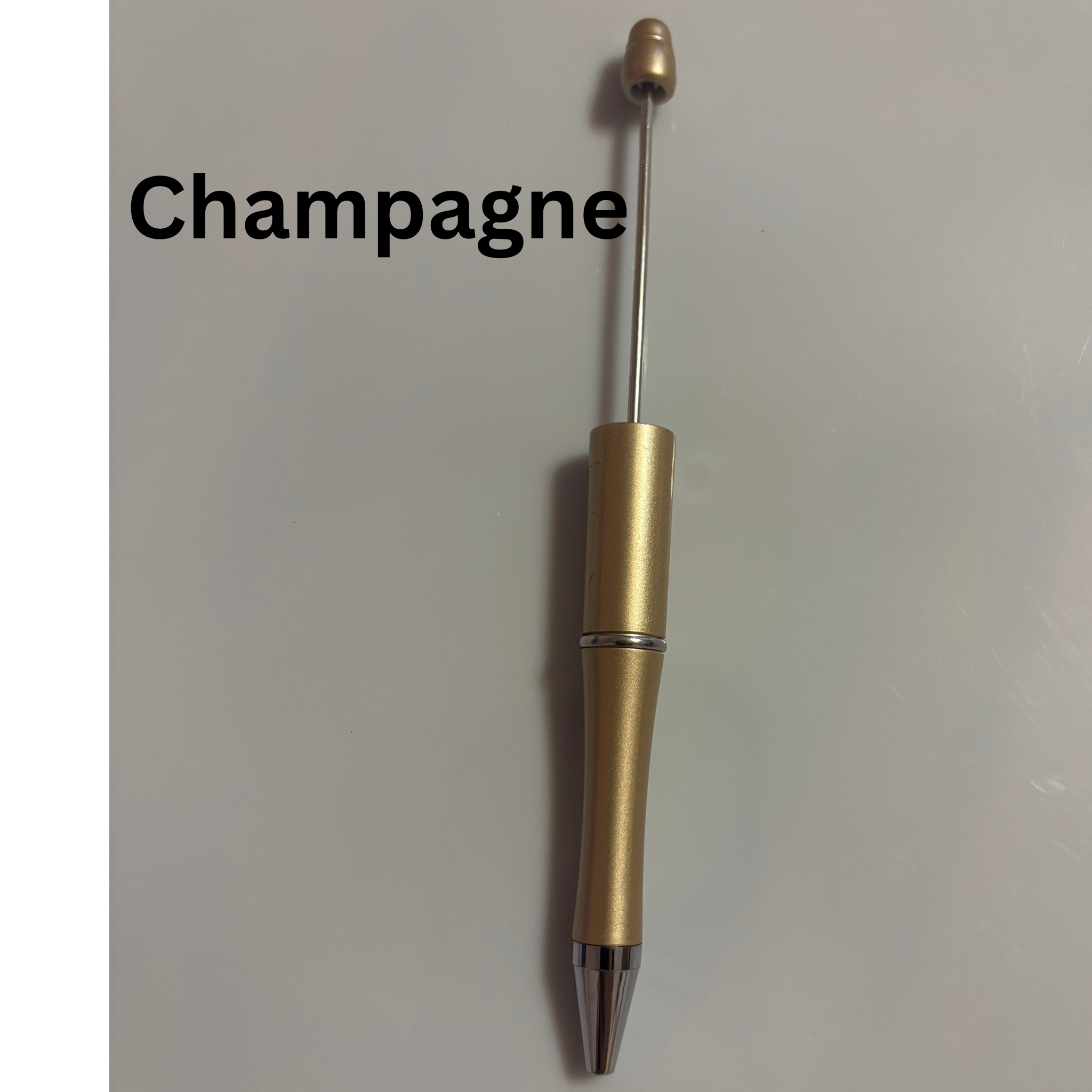 Gold, Silver Beadable Pens
