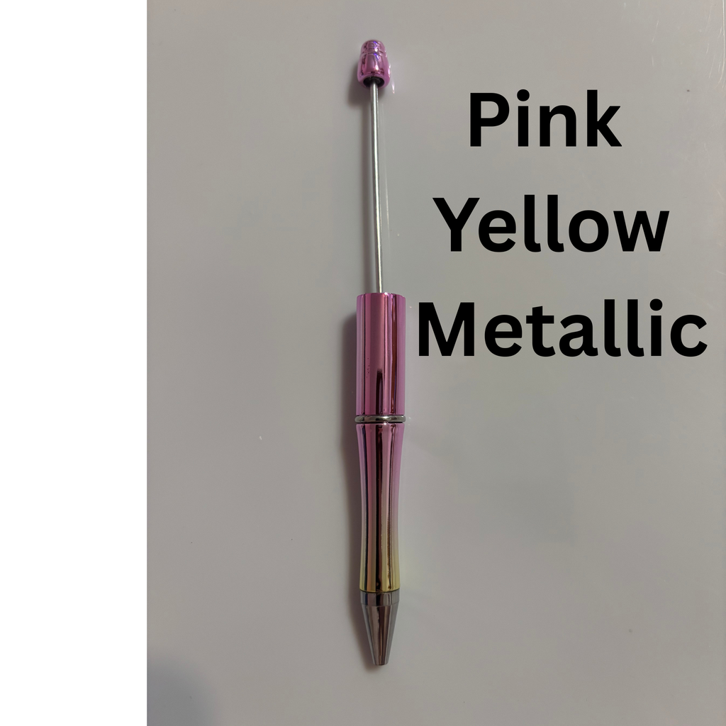Ombre Glitter Beadable Pens
