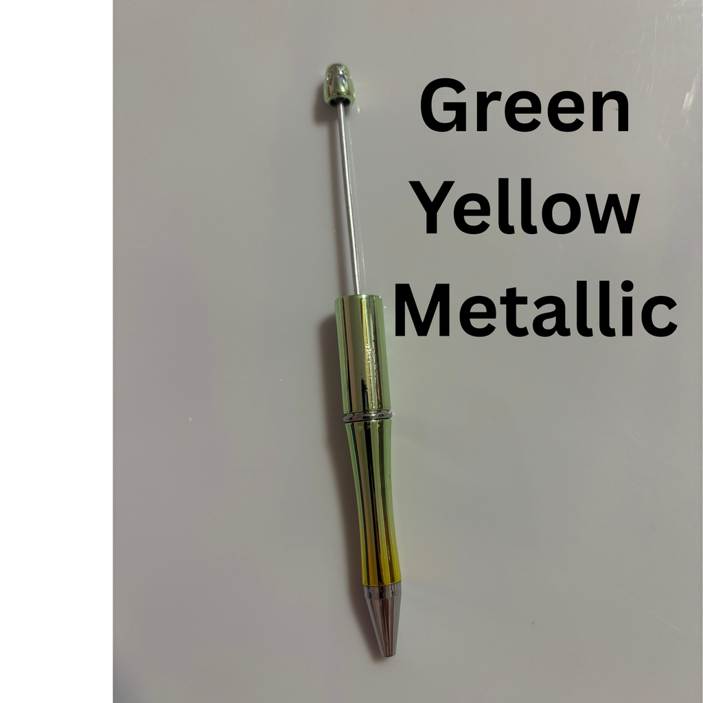 Ombre Glitter Beadable Pens
