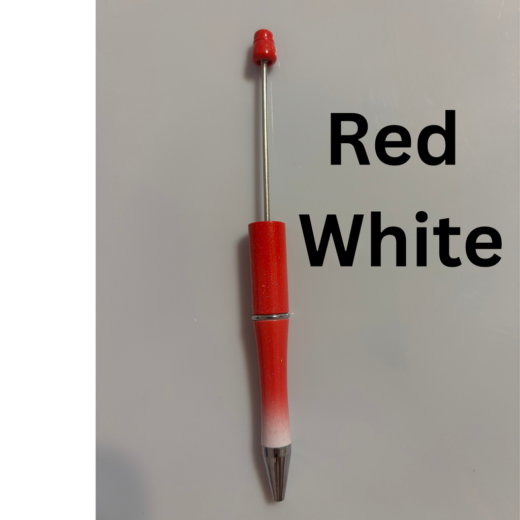 Ombre Glitter Beadable Pens
