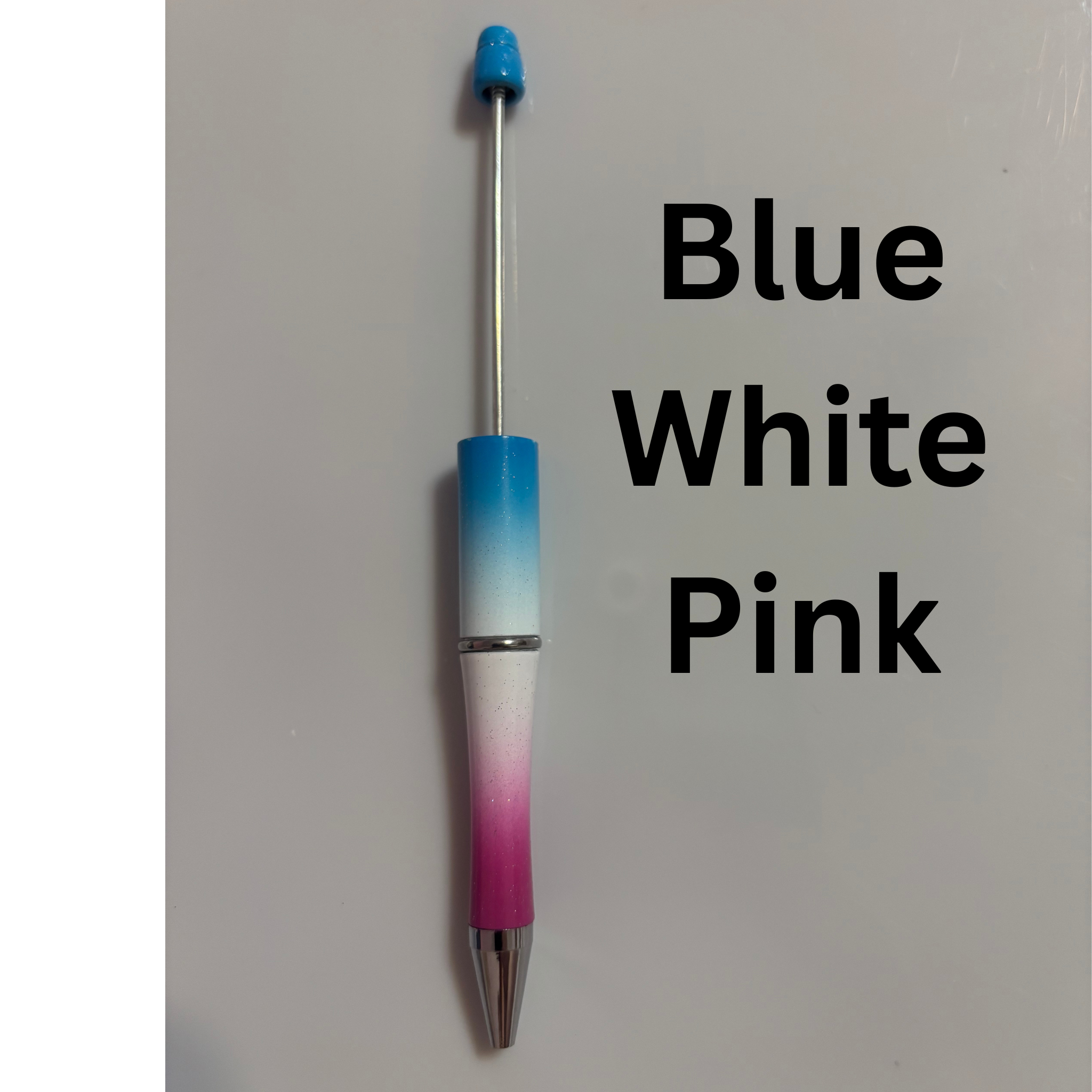 Ombre Glitter Beadable Pens