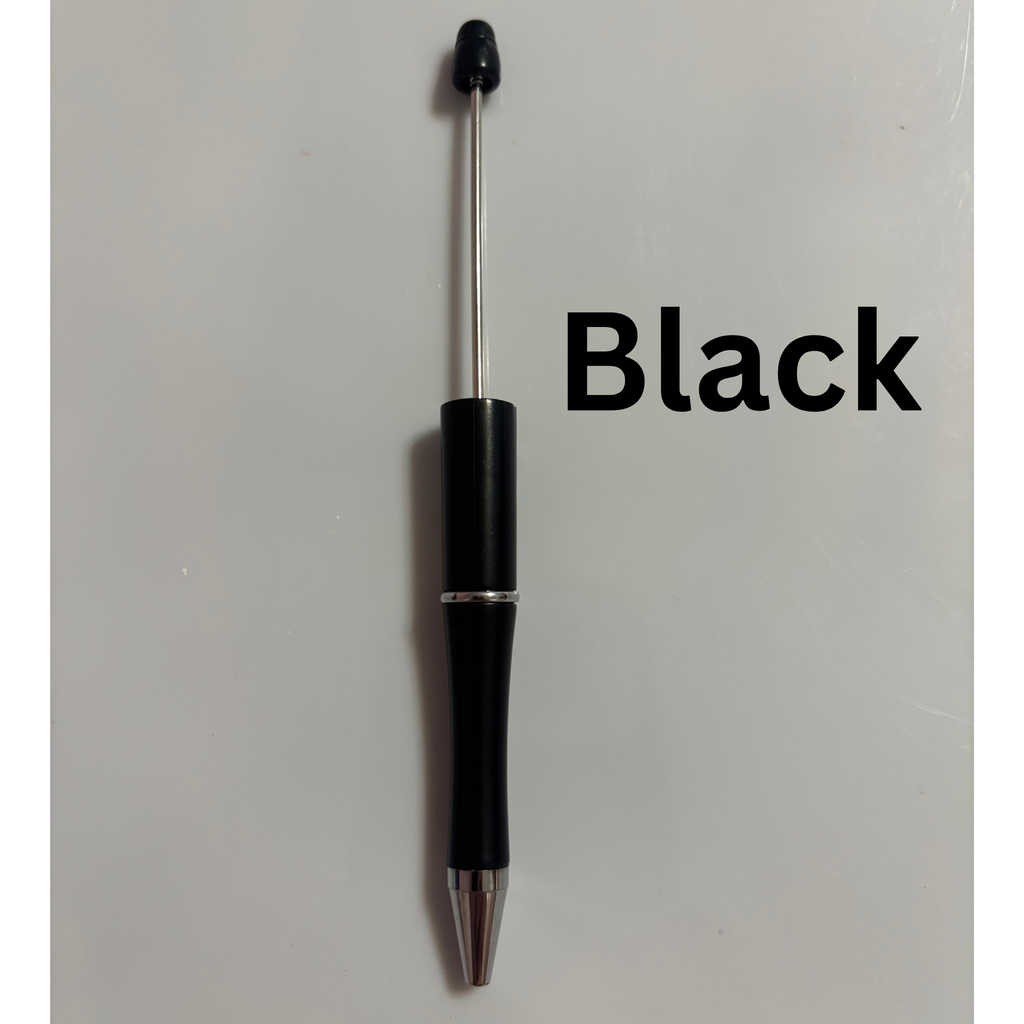 Black Beadable Pens